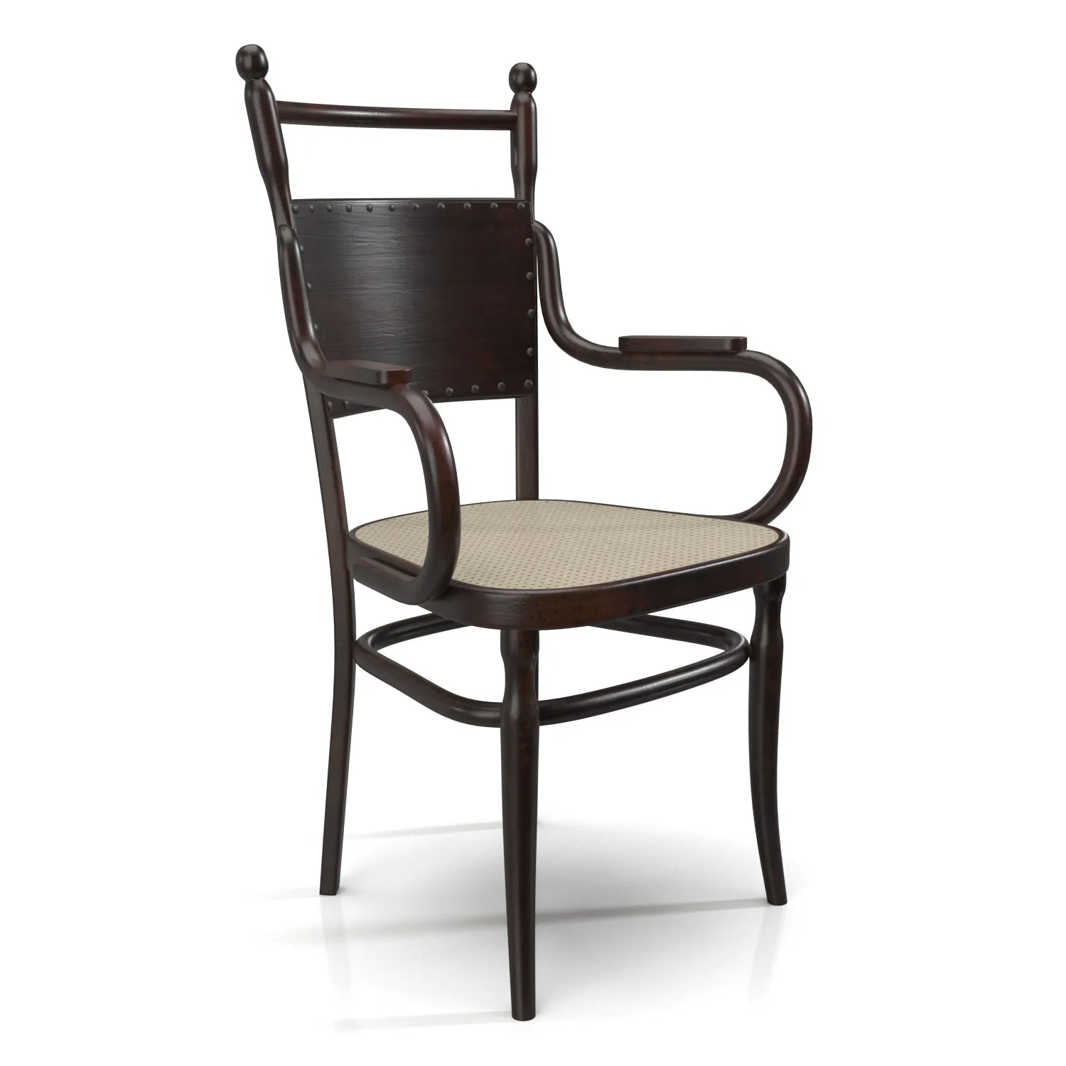 Thonet Dining Chair PBR 3D Model_01